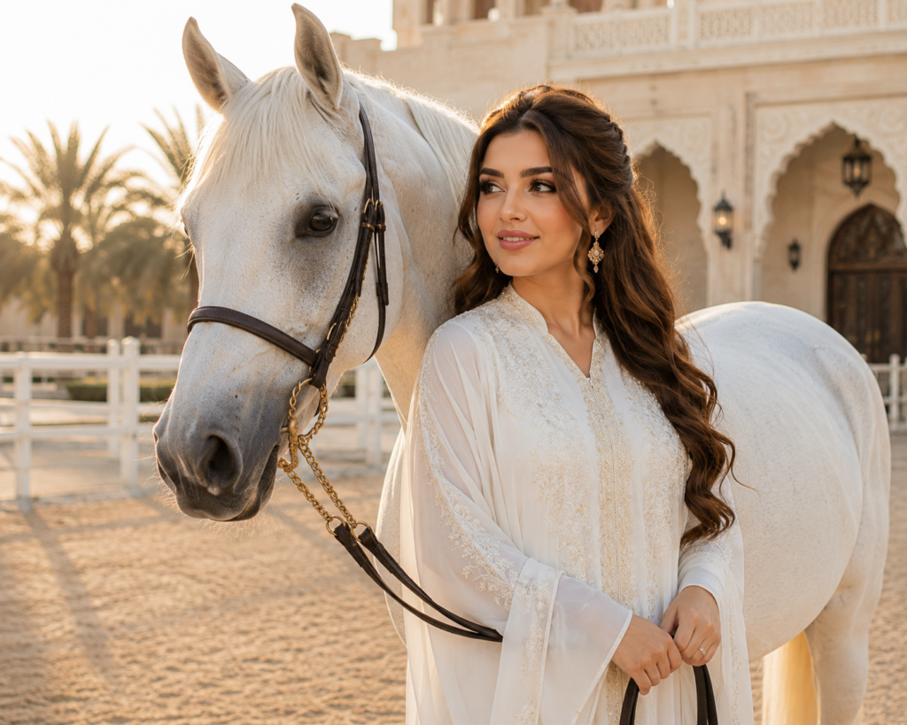 Sheikha Mahra's passion for Arabian horses reflects Emirati heritage