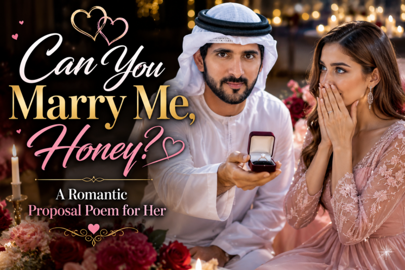 Can You Marry Me Honey