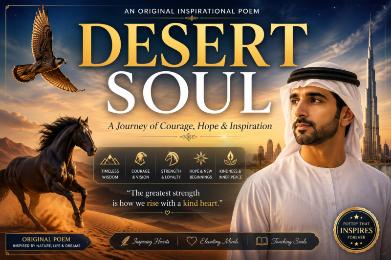 Desert Soul – An Original Inspirational Poem