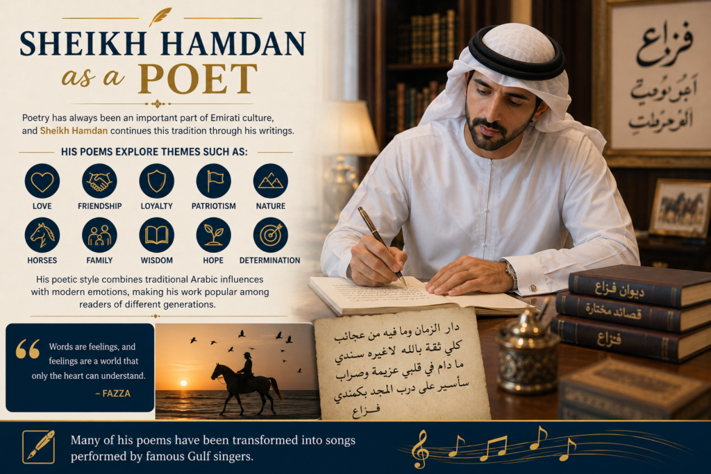 Sheikh Hamdan as a Poet