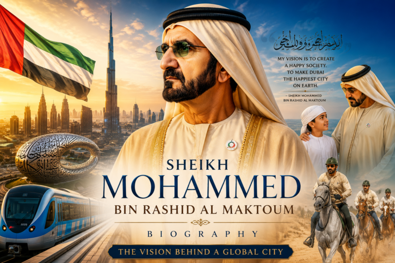 Sheikh Mohammed bin Rashid Al Maktoum Biography (2026): The Visionary Leader Who Transformed Dubai into a Global City