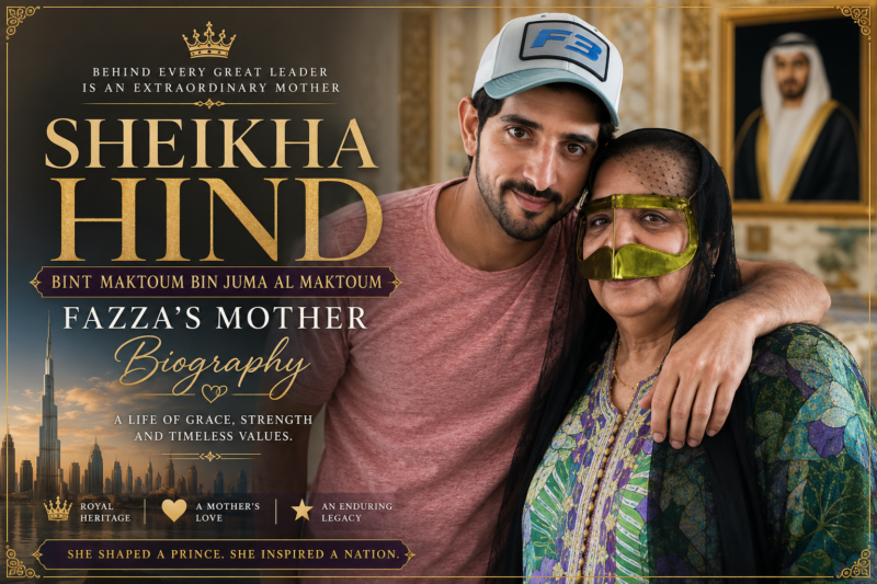 Sheikha Hind bint Maktoum bin Juma Al Maktoum (Fazza)’s Mother Biography