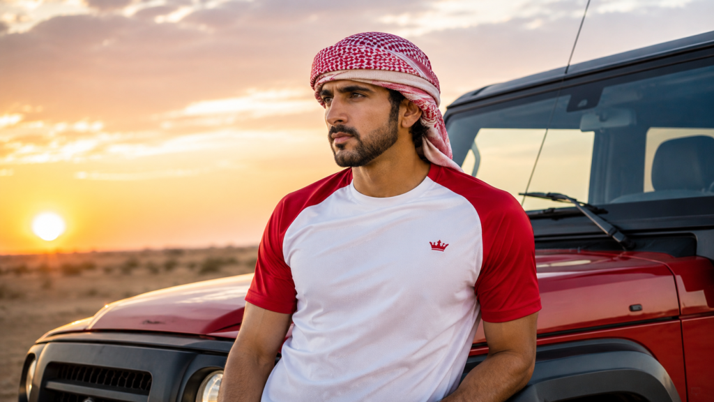 Fazza in the Desert