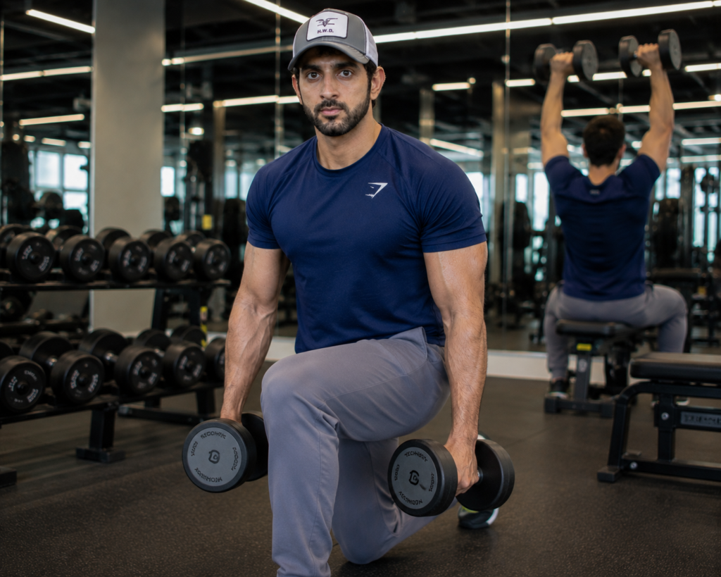 sheikh-hamdan-dumbbell-lunge-workout